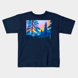 Pastel painting - twilight Kids T-Shirt